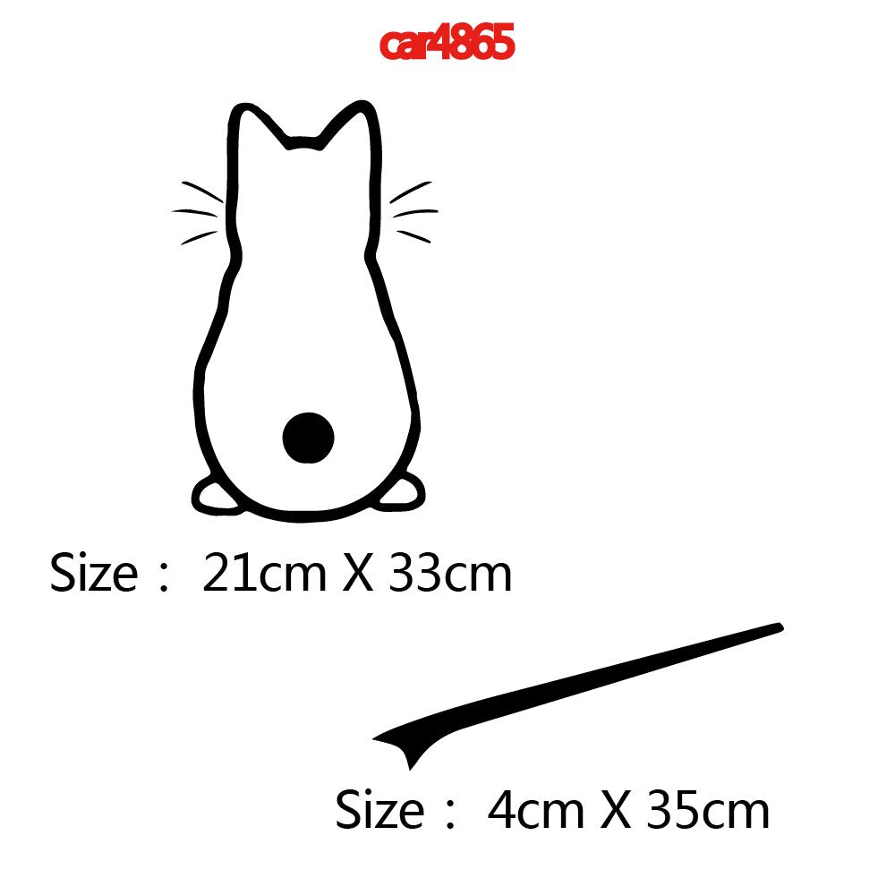 Cat Car Stickers