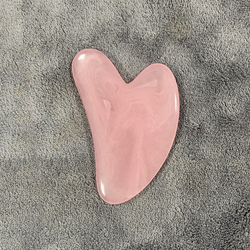 Heart Shape SPA Massage Beeswax Scraper