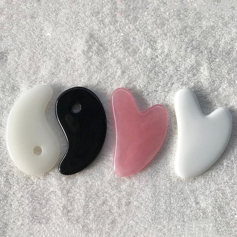 Heart Shape SPA Massage Beeswax Scraper
