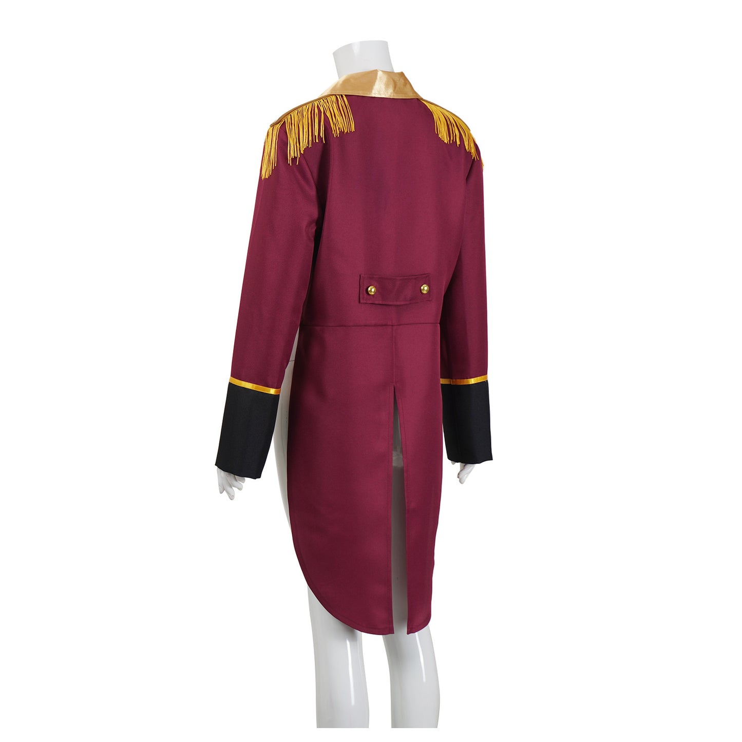 Halloween Circus Ringmaster Costume Coat Medieval Vintage Royal Role Play Prince Cosplay