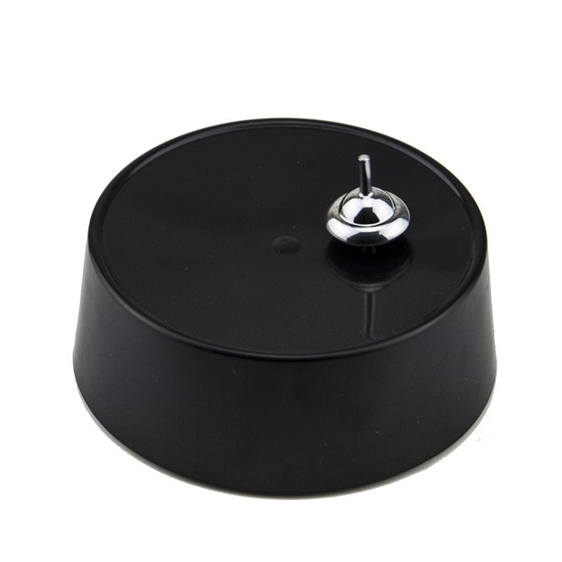 Magnetic self rotating perpetual motion gyroscope continuously rotates desktop ornament