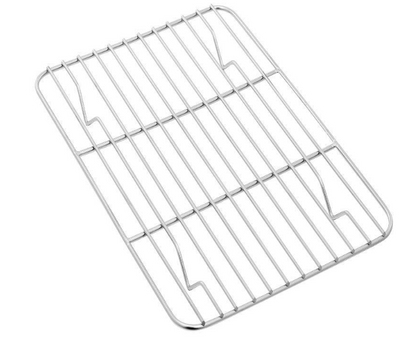 2pcs Steel Non-Stick Baking & Cooling Rack