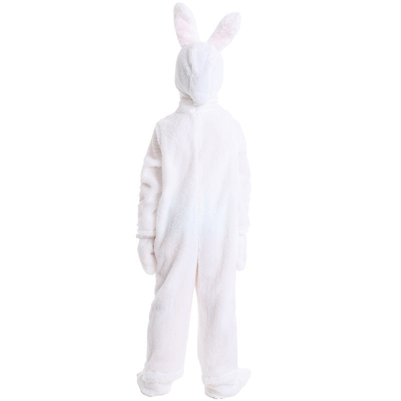 Halloween Costume Kids Cute Plush Rabbit Animal Outfit Forest Stage Performance Costume Onesie Pajamas