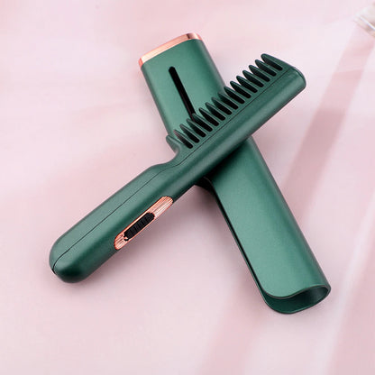 Portable Straightening Hair Comb