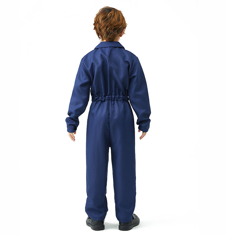 Halloween Costume for Kids - Michael Myers Cosplay Outfit, Horror Movie Character, Child's Scary Halloween Costume