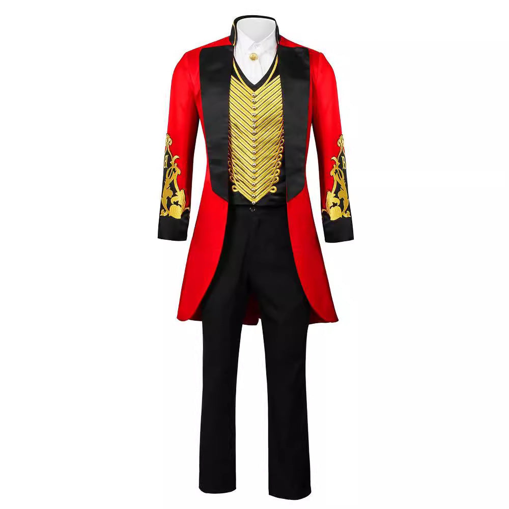 Big Showman The Greatest Showman Barnum Cosplay Costume Halloween Performance Outfit