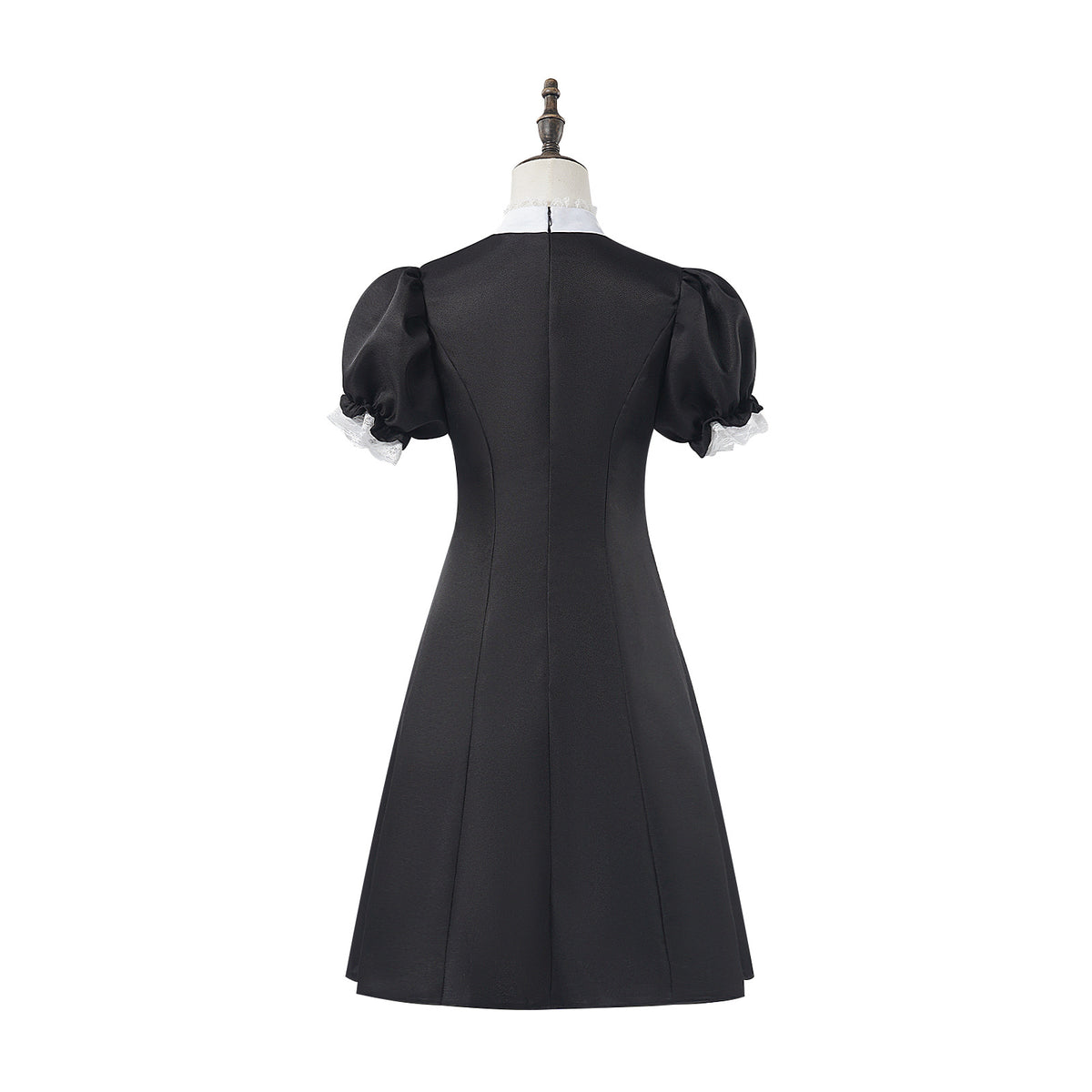 Halloween Cosplay Classic Cross Nun Fitted Dress Cosplay Nun