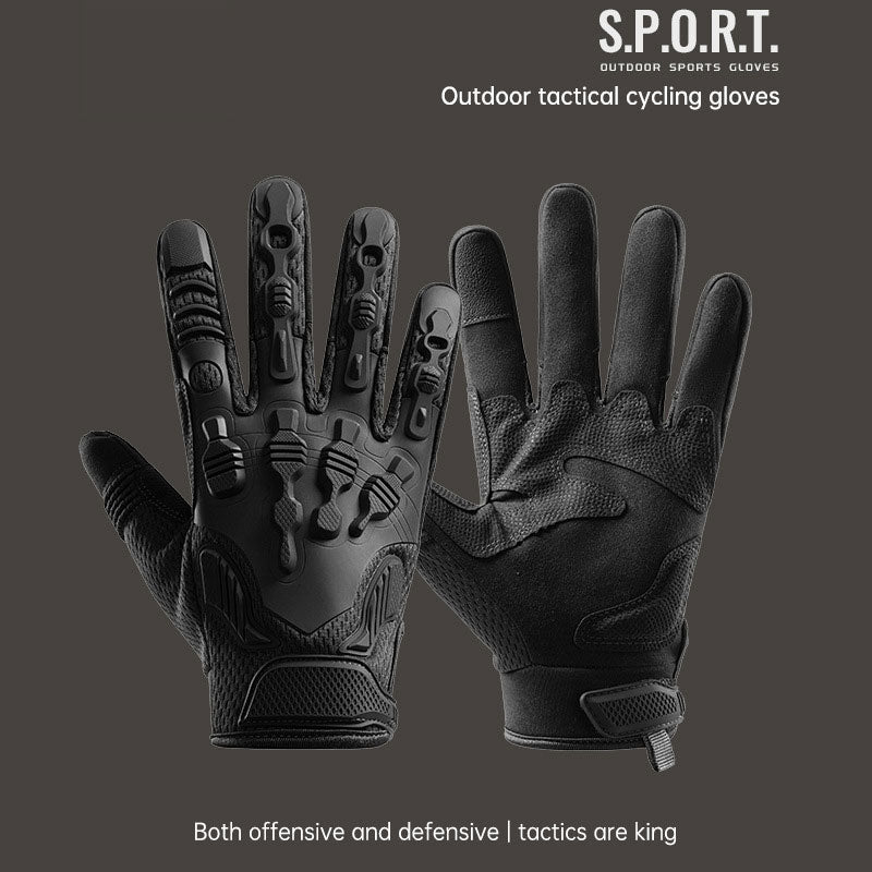 Tactical gloves men's anti-slip anti-cut wear-resistant combat self-defense fighting gloves mountaineering gloves