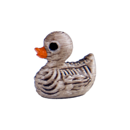 10pcs  Halloween Hell Skeleton Duck Ornament DIY Jewelry Accessories Resin Craft Car Decorative Figurine