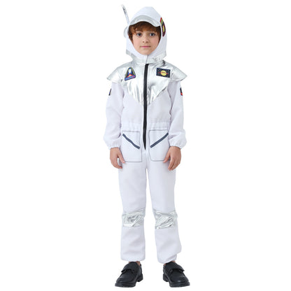 Astronaut Kids Space Suit Costume for Kindergarten Performance Halloween Cosplay Role Play Spacesuit