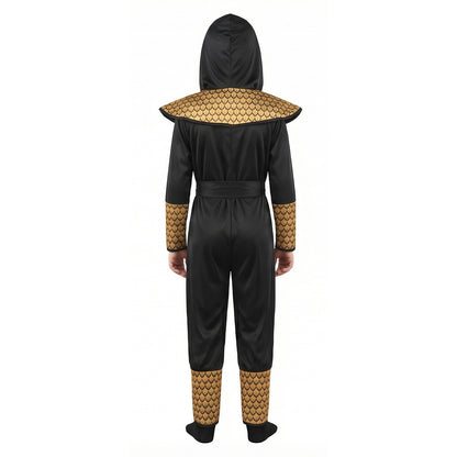 Festival Ninja Cosplay Costume for Kids Halloween Role Play Performance Outfit
