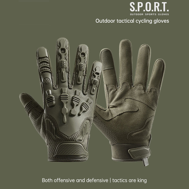 Tactical gloves men's anti-slip anti-cut wear-resistant combat self-defense fighting gloves mountaineering gloves