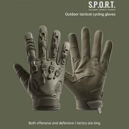 Tactical gloves men's anti-slip anti-cut wear-resistant combat self-defense fighting gloves mountaineering gloves