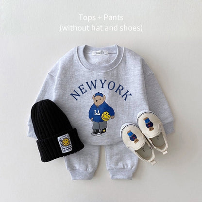 Baby Casual Hoodie and Pants Set