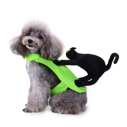 Halloween Pet Costume Quirky Bat Style Funny Outfit for Dogs &amp; Cats