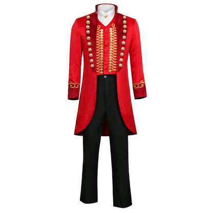 Big Showman The Greatest Showman Barnum Cosplay Costume Halloween Performance Outfit