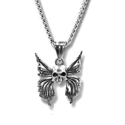 Punk Skull Sword Necklace