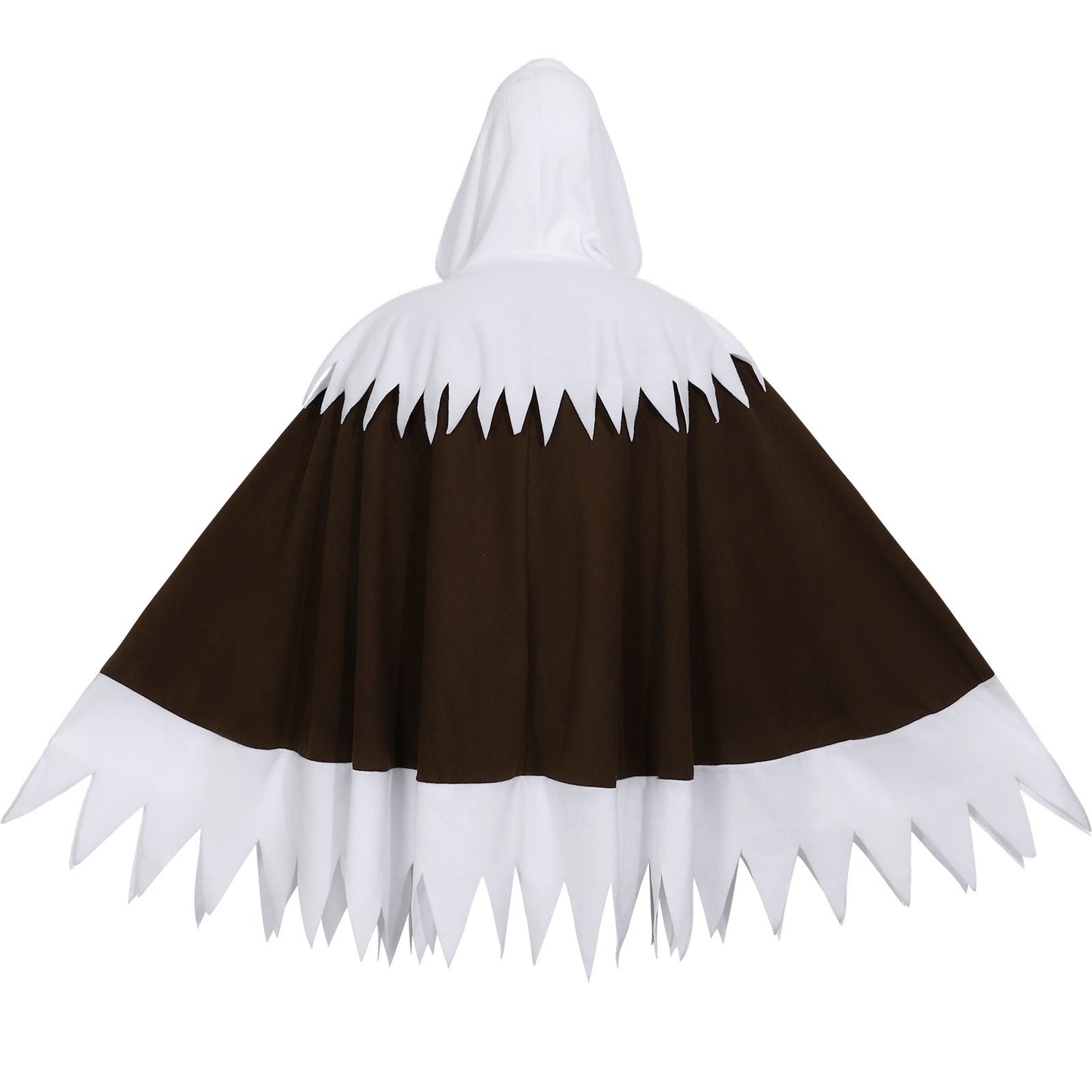 Bird Cosplay Costume Women's Bird-shaped Hooded Cloak Halloween Party Independence Day Bald Eagle Costume Cape