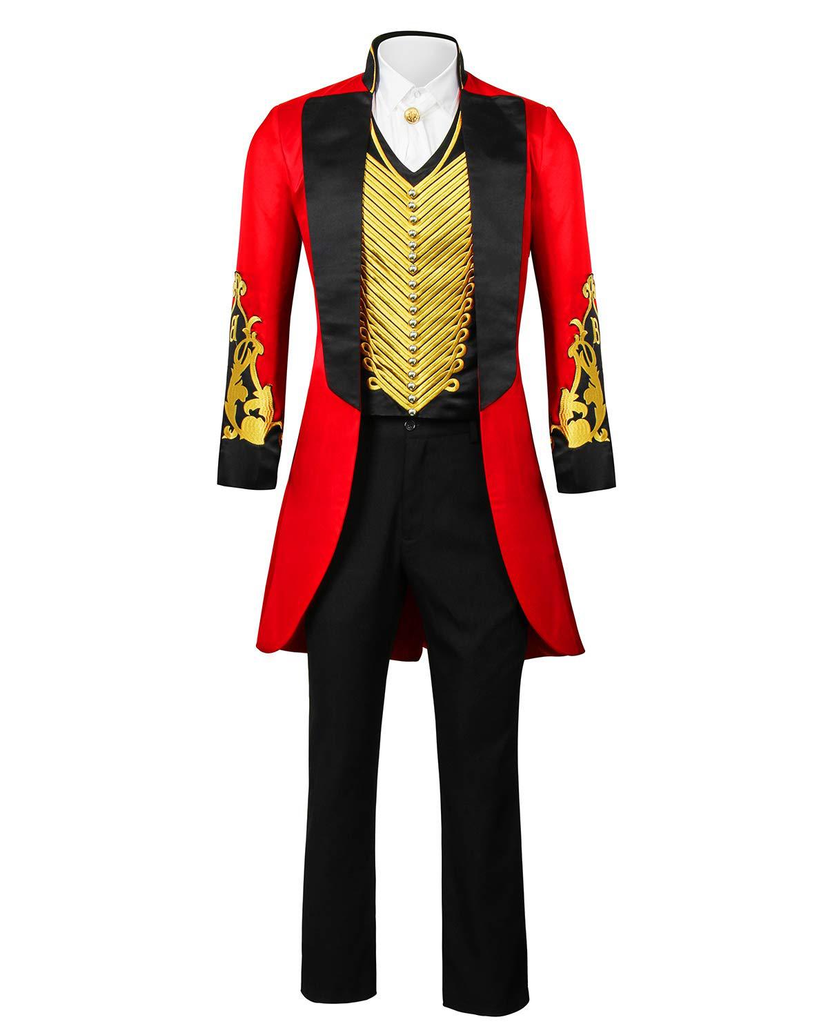 Big Showman The Greatest Showman Barnum Cosplay Costume Halloween Performance Outfit