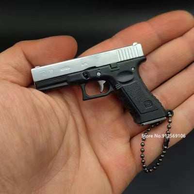 Pistol Toy Gun Miniature Model.