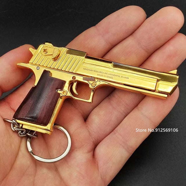 Pistol Toy Gun Miniature Model.