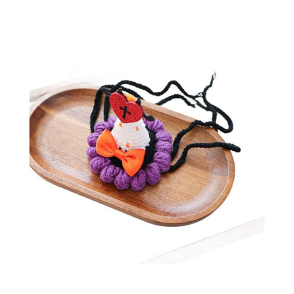 Pet Accessories Hat Halloween Festival Small Wizard Hat Knitted Hat for Dogs and Cats Small Dog