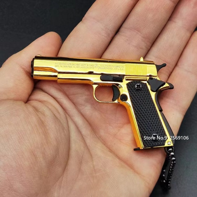 Pistol Toy Gun Miniature Model.