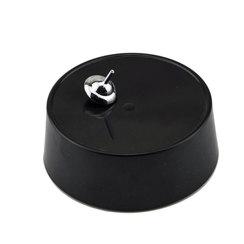 Magnetic self rotating perpetual motion gyroscope continuously rotates desktop ornament