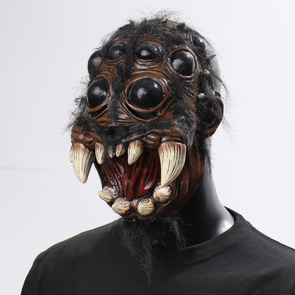 Halloween Horror Spider Latex Animal Mask Party Costume Cosplay Prop