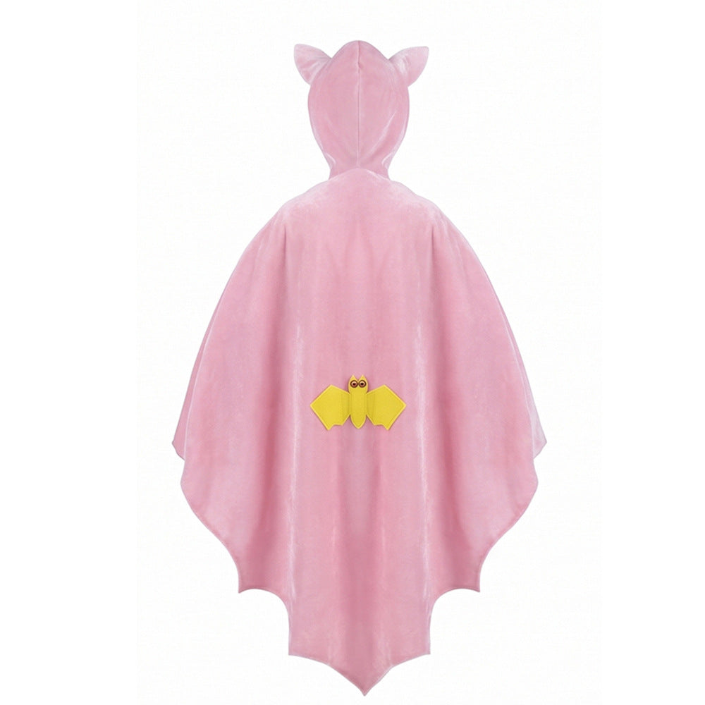 Halloween Kids Performance Costume Bat Cape Witch Role Cosplay Children's Stage Costume