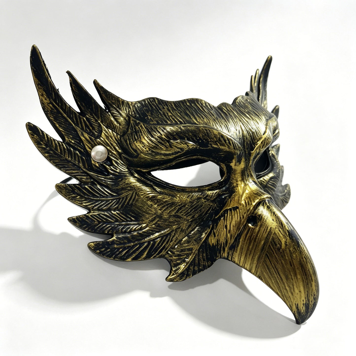 Mask Half-Face Halloween Eagle Mask Costume Party Performance Prop Carnival