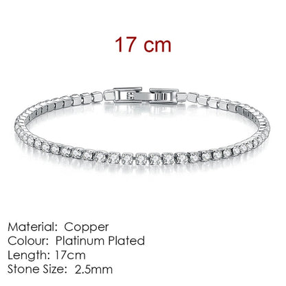 Fashion Multicolor Tennis Bracelet for Women