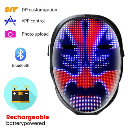 LED Party Face Mask