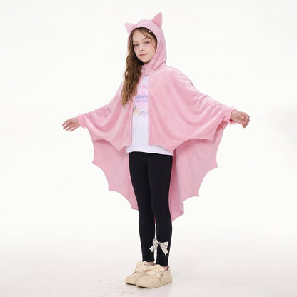 Halloween Kids Performance Costume Bat Cape Witch Role Cosplay Children's Stage Costume