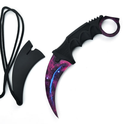 CS Claw Knife Outdoor Claw Sharp Game Claw Knife Battle Wolf Claw Knife Outdoor Self-Defense Camping Survival Machete