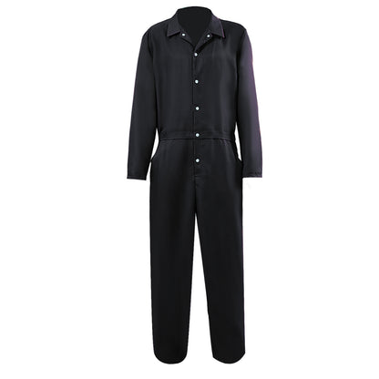 Halloween Prisoner Costume Unisex Adult Jumpsuit Set Movie Character Performance Costume Cosplay Outfit