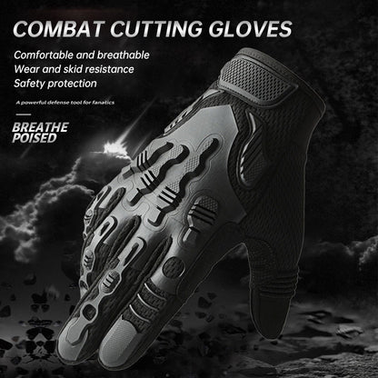 Tactical gloves men's anti-slip anti-cut wear-resistant combat self-defense fighting gloves mountaineering gloves
