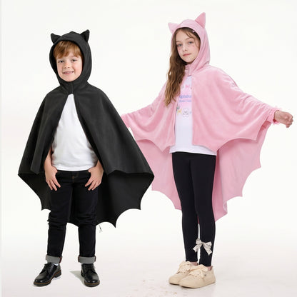 Halloween Kids Performance Costume Bat Cape Witch Role Cosplay Children's Stage Costume