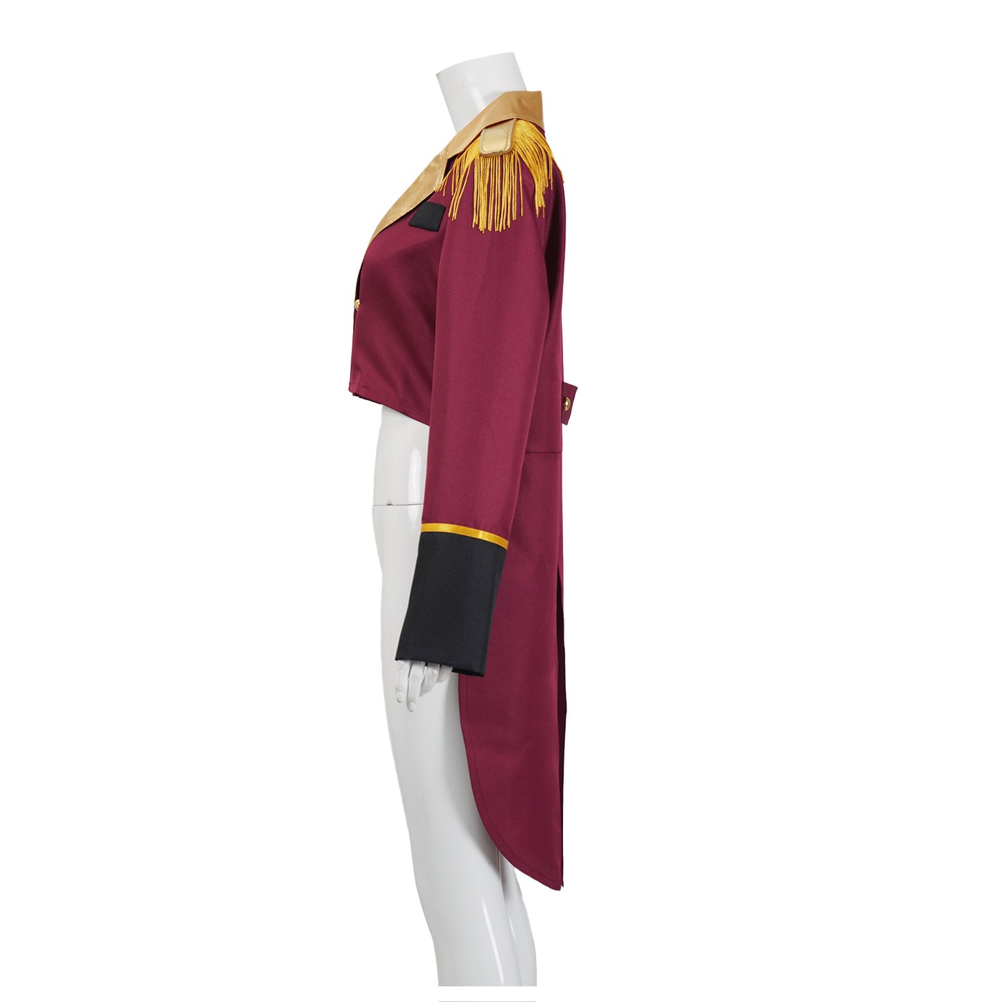Halloween Circus Ringmaster Costume Coat Medieval Vintage Royal Role Play Prince Cosplay