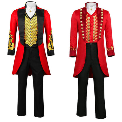 Big Showman The Greatest Showman Barnum Cosplay Costume Halloween Performance Outfit