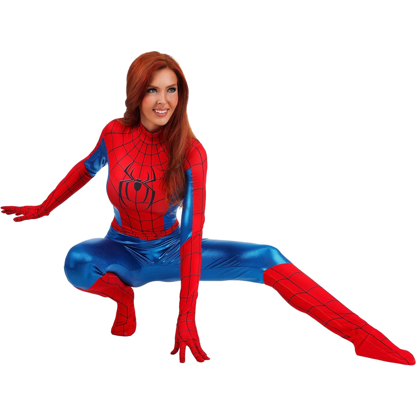 Halloween Adult Women's Spider-Woman 4 Fresh Start Cosplay Costume Female Hero Bodysuit Party Costume