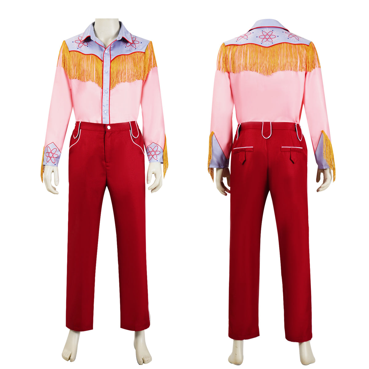 Martin Western Cowboy Costume Cosplay Outfit for Back to the Future 3 Movie Halloween Performance Wear