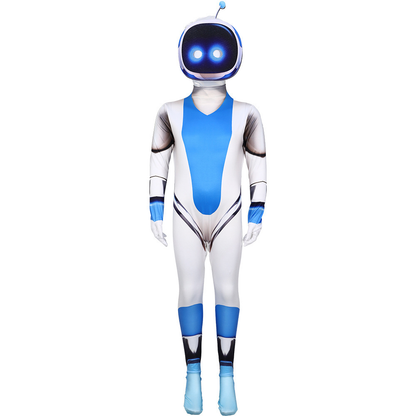Cosmic Robot Astro Bot Bodysuit Sony Space Robot Costume Halloween Costume
