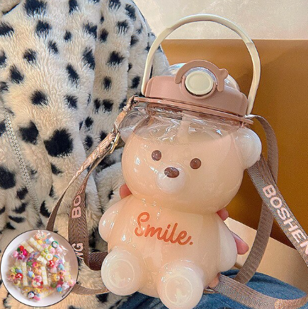 Kawaii Bear Water Bottle