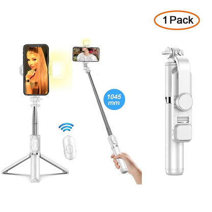 Wireless Bluetooth Selfie Stick Tripod