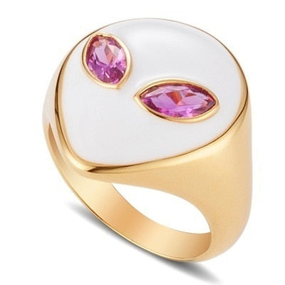 Colorful Sweet Trendy Ring