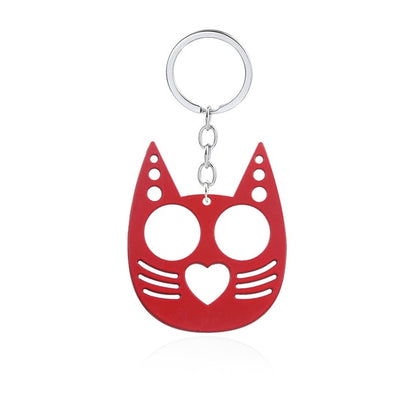 Cute Cat Self Defense Keychain