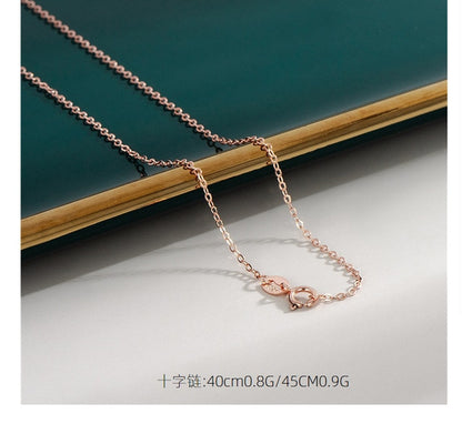 18K Rose Gold Plated Necklaces