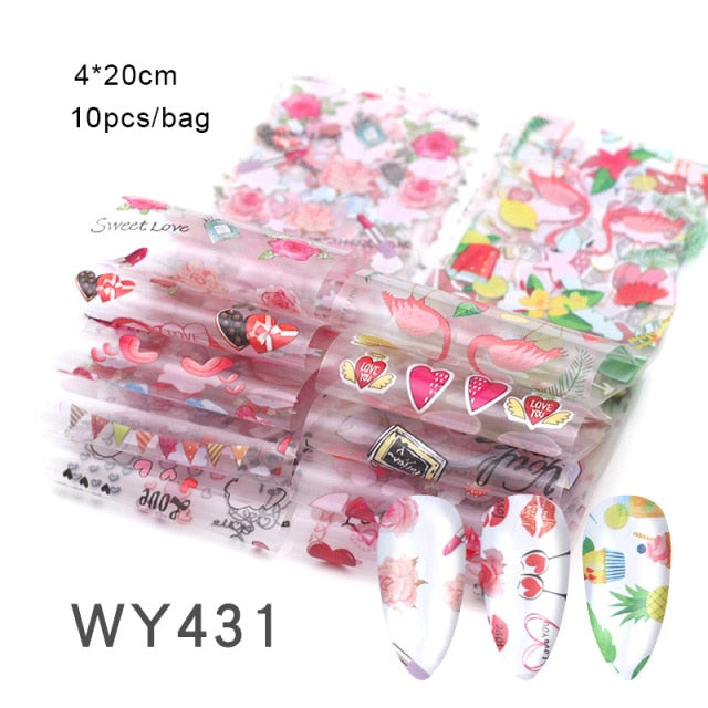 20*4cm Mix Nail Art Transfer Sticker