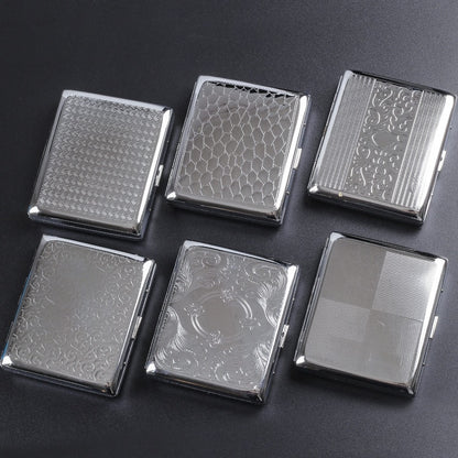 Portable Metal Cigarette Case